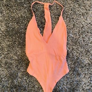 Revolve ribbed body suit